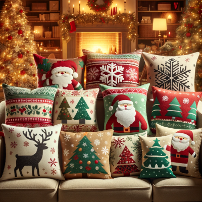 Коледни възглавници