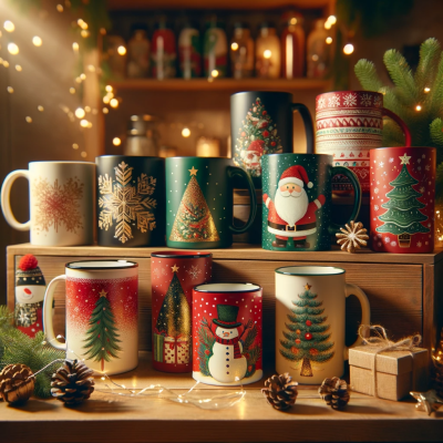 Коледни чаши