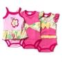 Бебешко боди за момичета - 0-3 месеца