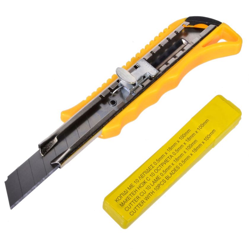 Макетен нож + 10 остриета