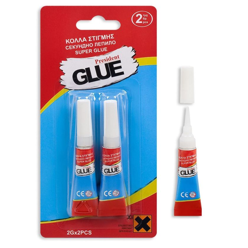 Секундно лепило - President - 2 бр.