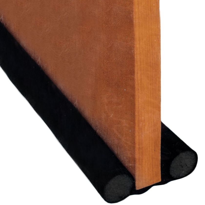 Стопер за врата - двустранен - черен - 78 см.