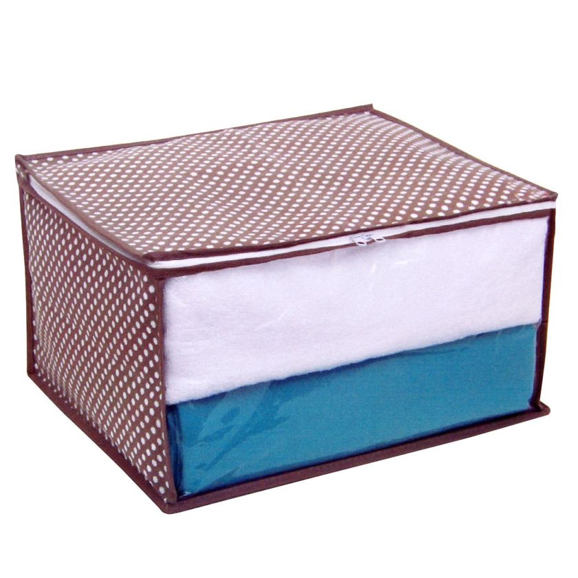 Калъф за дрехи - кафяв - 35 x 30 x 20 см.