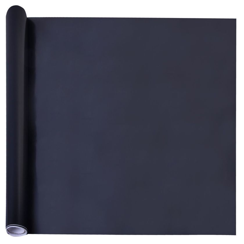 Самозалепващо фолио - черно - 45 х 150 см.