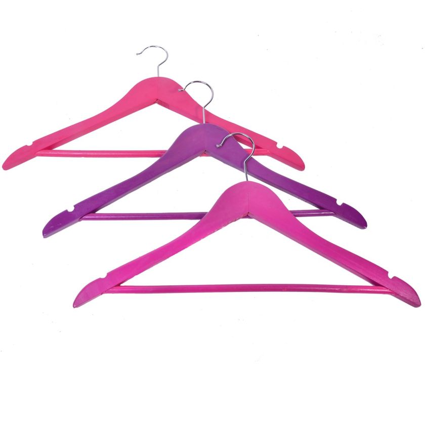 Закачалка - дървена - 40 см. - 3 бр.