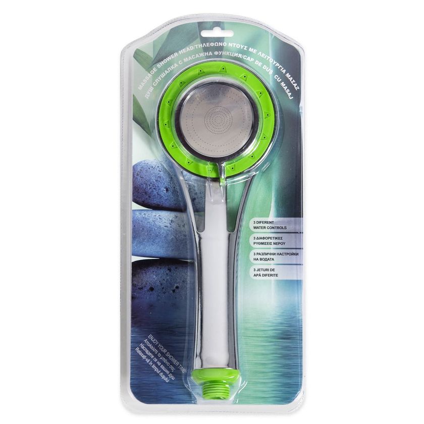 Масажна душ слушалка - 3 функции 