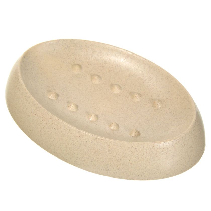 Сапунерка - пластмасова - пясък - 13 см.