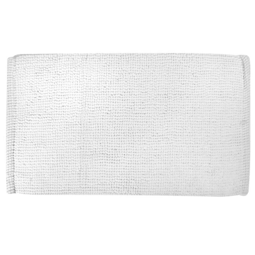 Изтривалка за баня - бяла - 50 х 80 см.