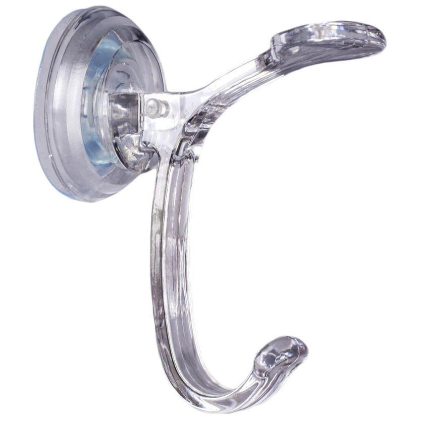 Закачалка за стена - с вакуум - сребриста