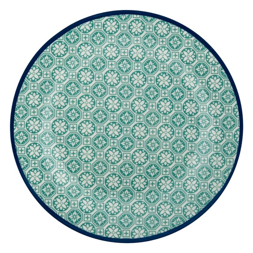 Порцеланова чиния - резедава - 19 см.