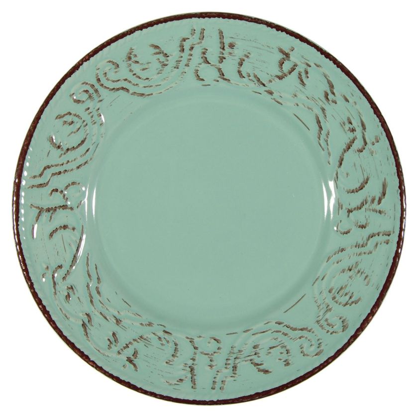 Чиния за плодове - керамична - резедава - 19 см.