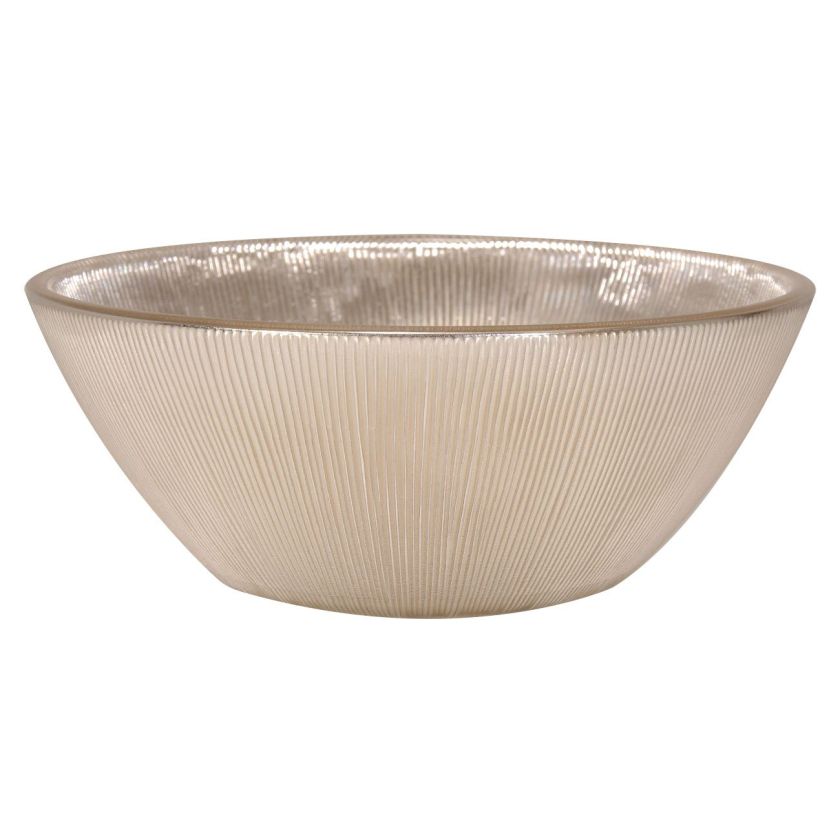 Купа - стъклена - бежова - 280 мл.