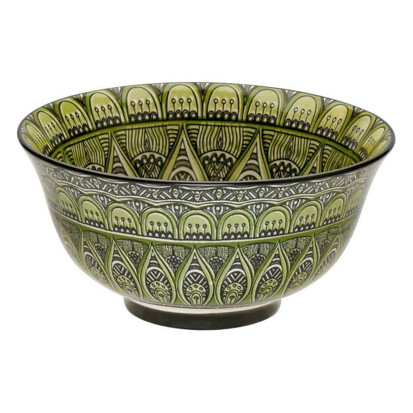 Купа - керамична - зелена - 250 мл.