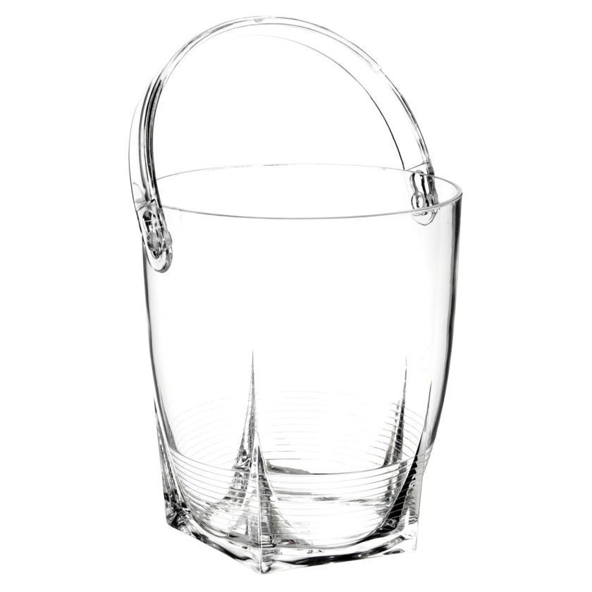 Купа за лед - ледарка - пластмасова - прозрачна - 17 х 17 см.