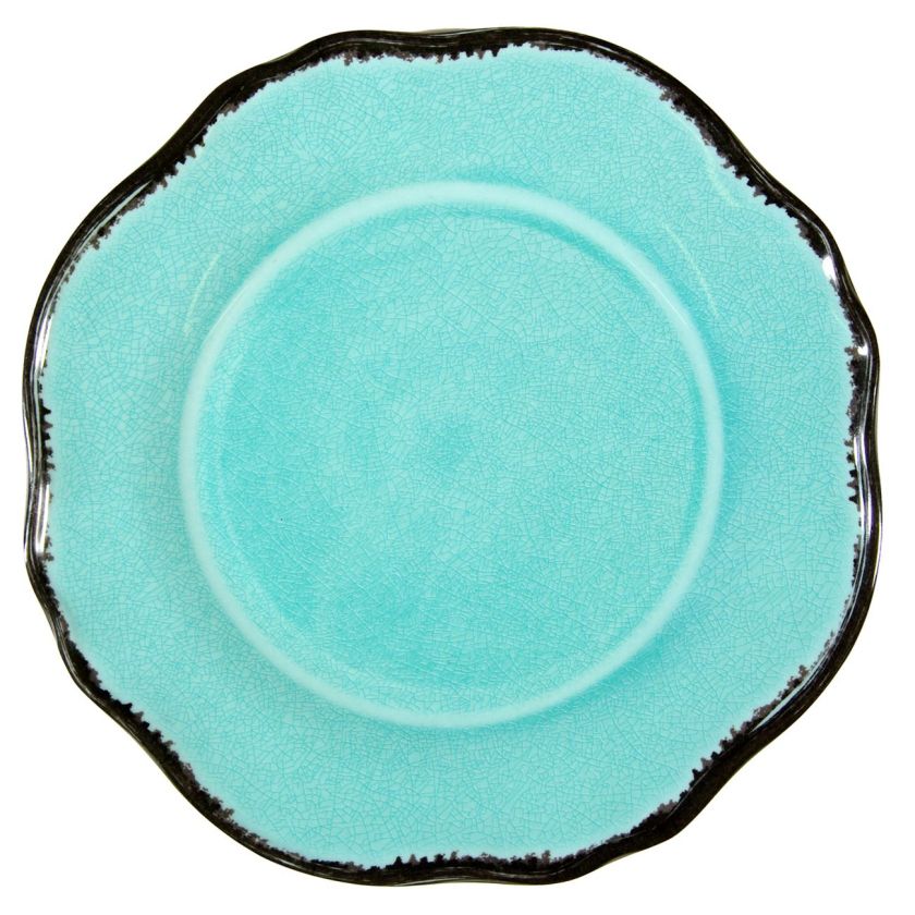 Чиния - меламин - тюркоаз - 20 см.