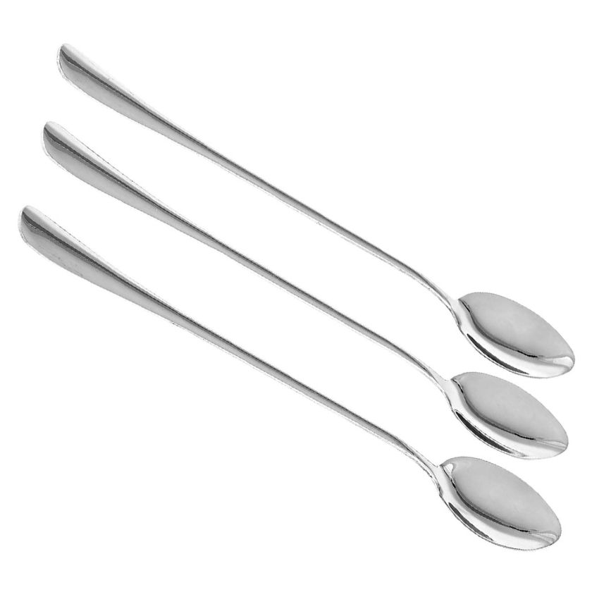 Лъжица - удължена - метална - 21 см. - 3 бр.