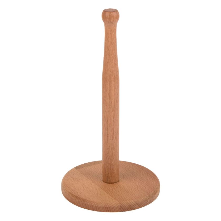 Поставка за кухненска хартия - дървена - 28 см.