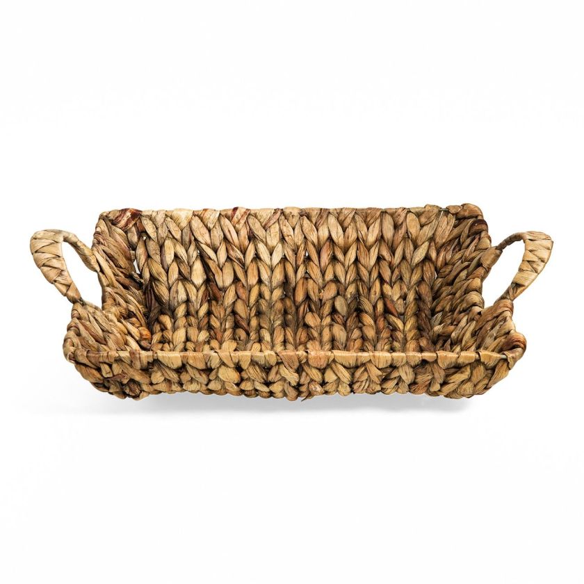 Кухненски панер - с дръжки - плетен - правоъгълен