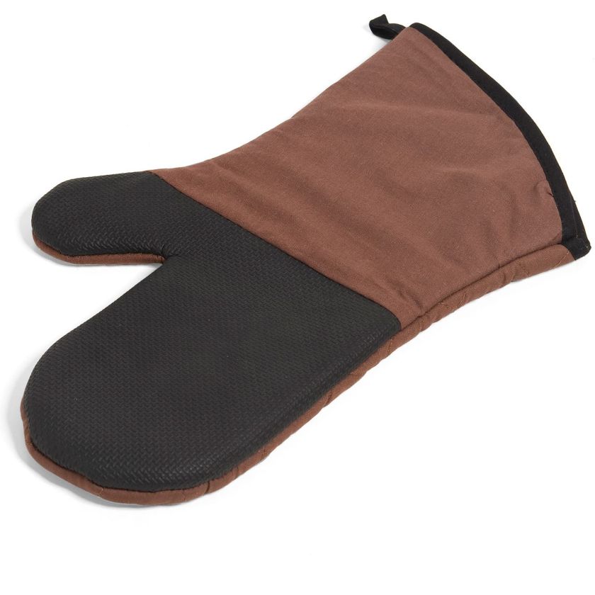 Кухненска ръкавица - кафява - каучук