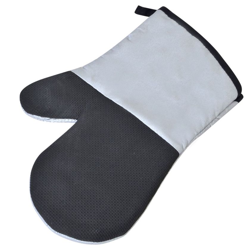 Кухненска ръкавица - сива - каучук