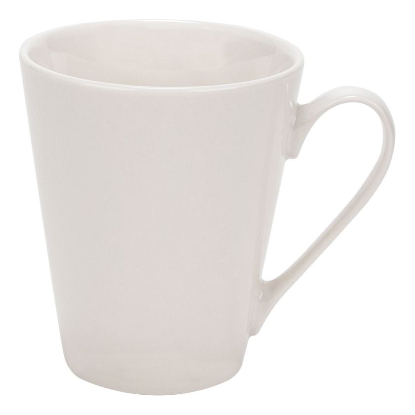 Керамична чаша - бяла - 325 мл.