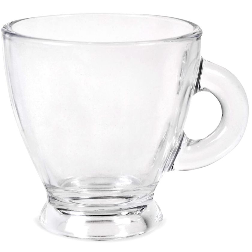 Стъклена чаша - прозрачна - 120 мл.