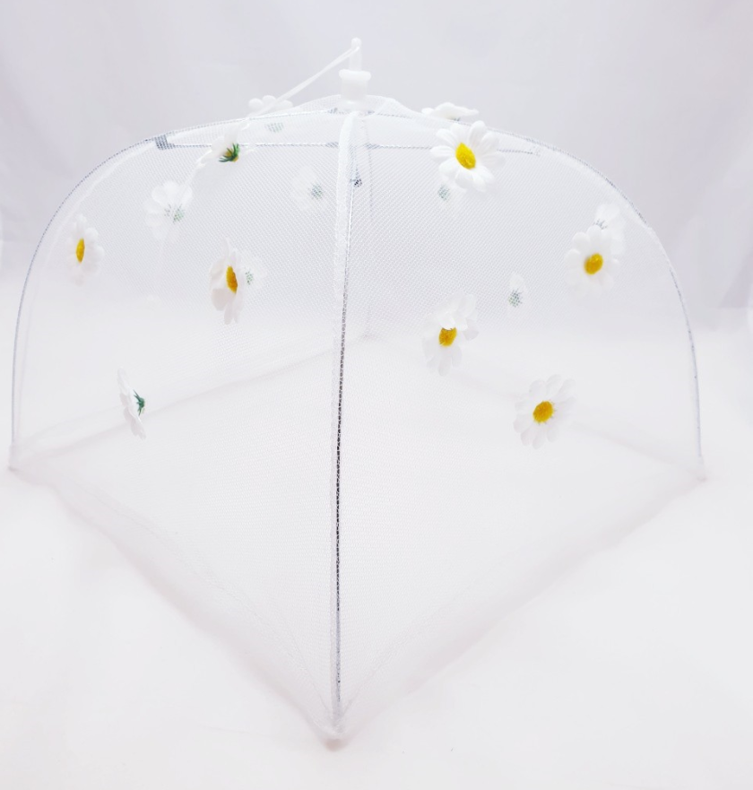 Чадър покривало за храна - маргаритки