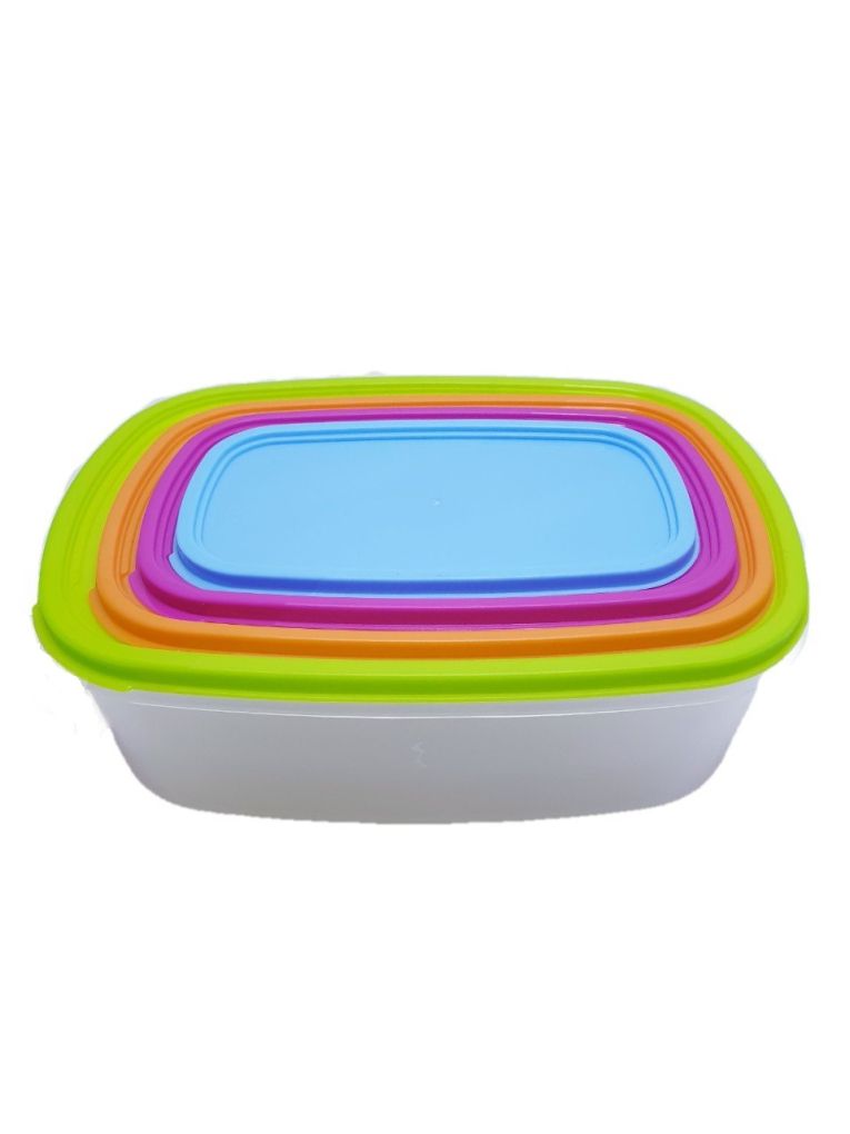 Кутия за храна с капак - 4 различни размера