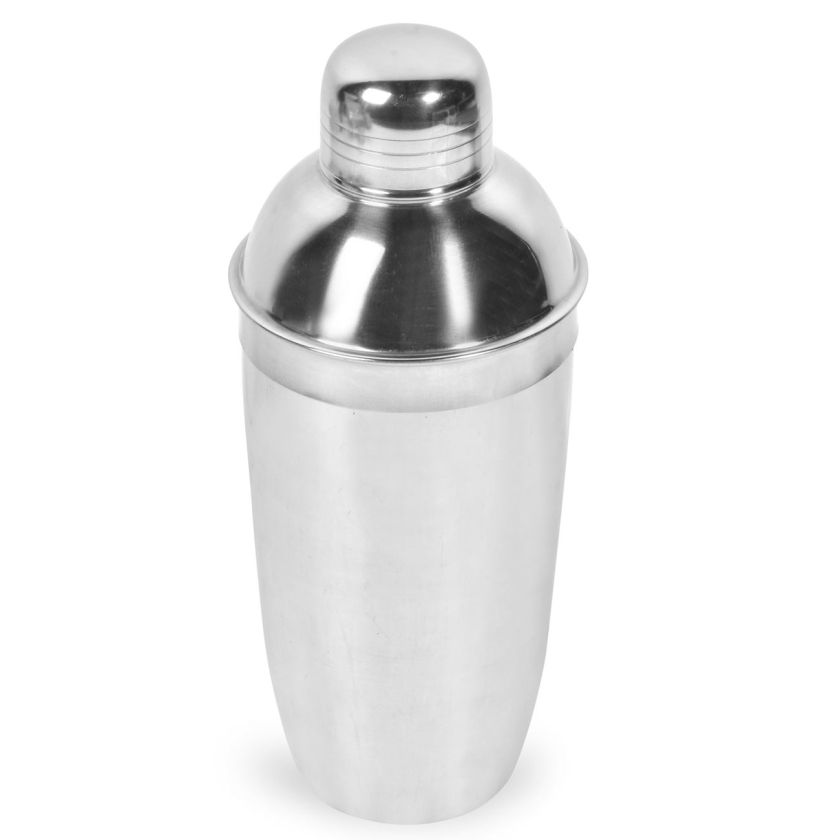 Шейкър за коктейли - метален - инокс - 600 мл.