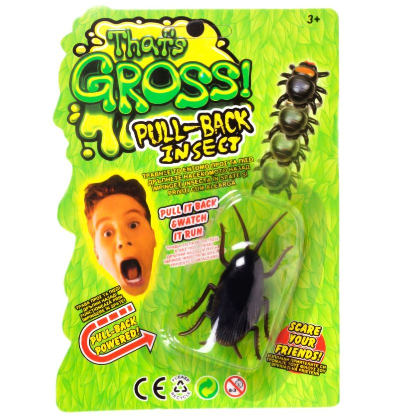 Движеща се играчка - хлебарка - пластмасова