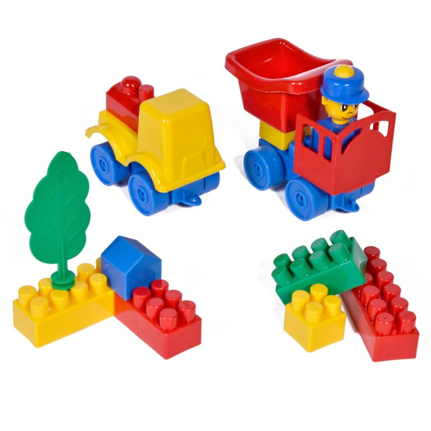 Конструктор - камиончета - 40 части