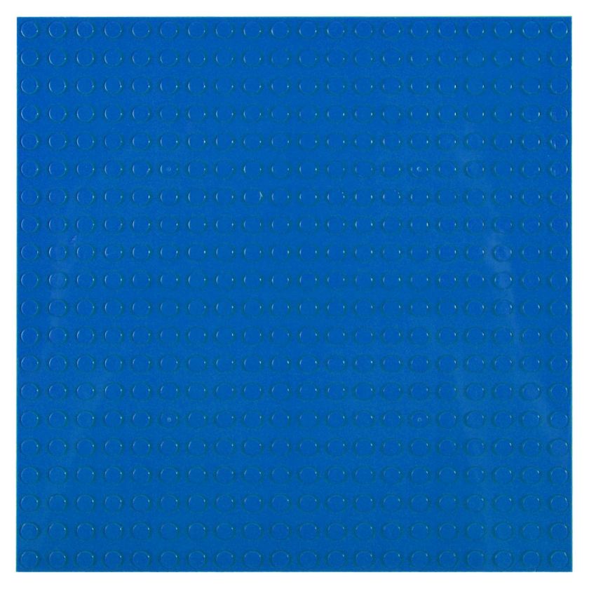 Основа за конструктор - синя - 16 х 16 см.