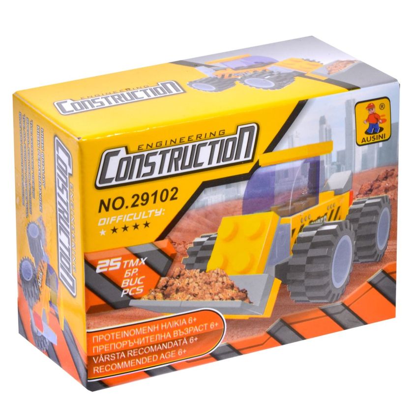 Конструктор - булдозер - 25 части