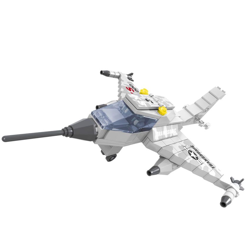 Конструктор - военен самолет - 168 части