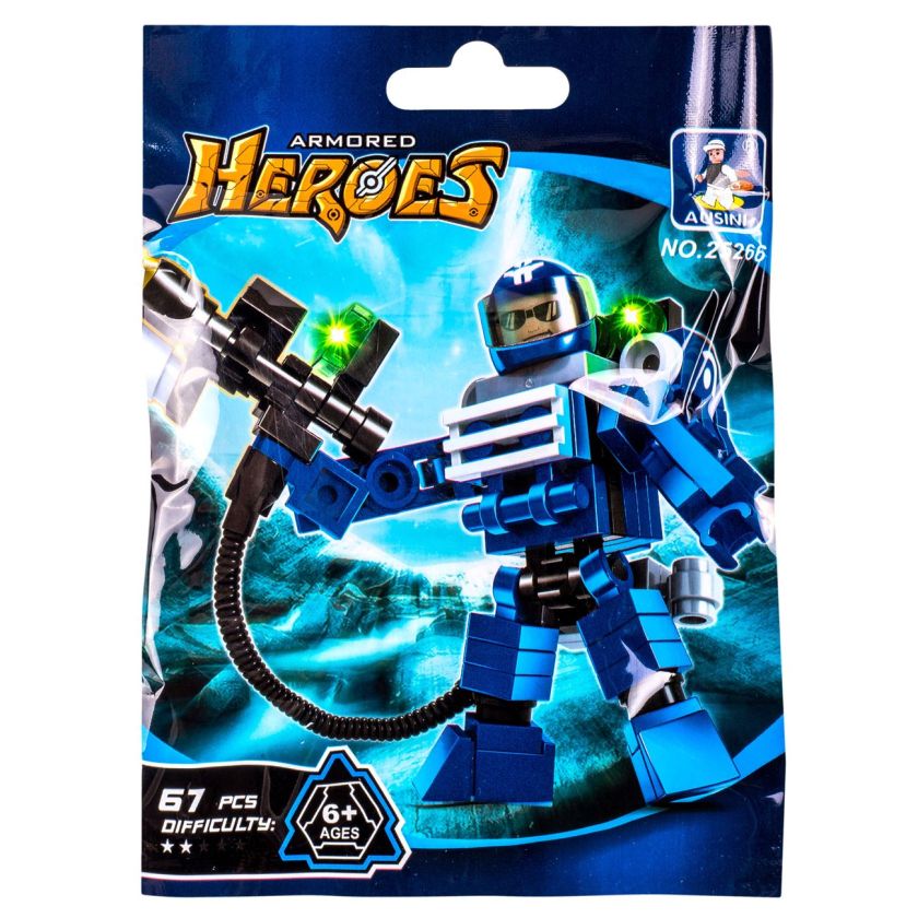 Конструктор - син робот - 67 части