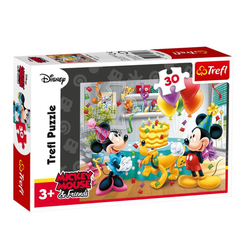 Детски пъзел - MICKEY & MINNIE - 30 части