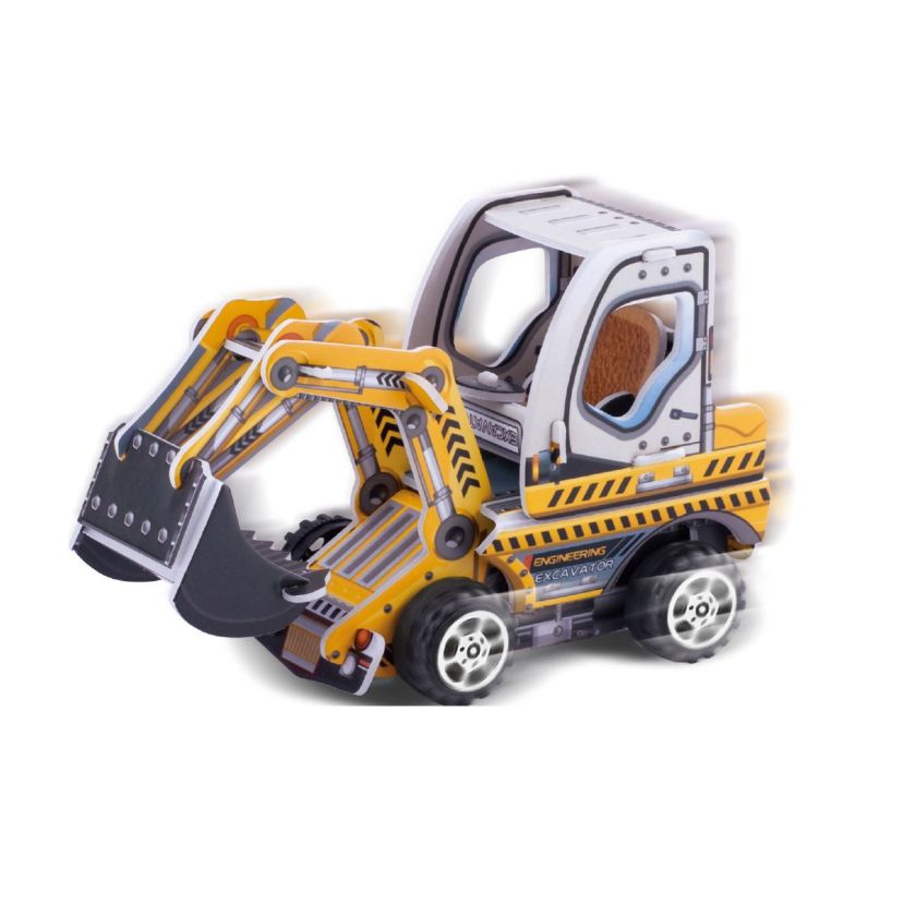 3D пъзел - багер - 23 части