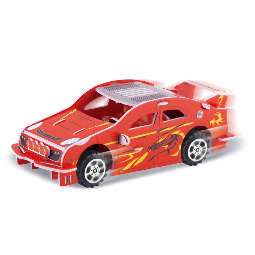 3D пъзел - състезателен автомобил - 24 части