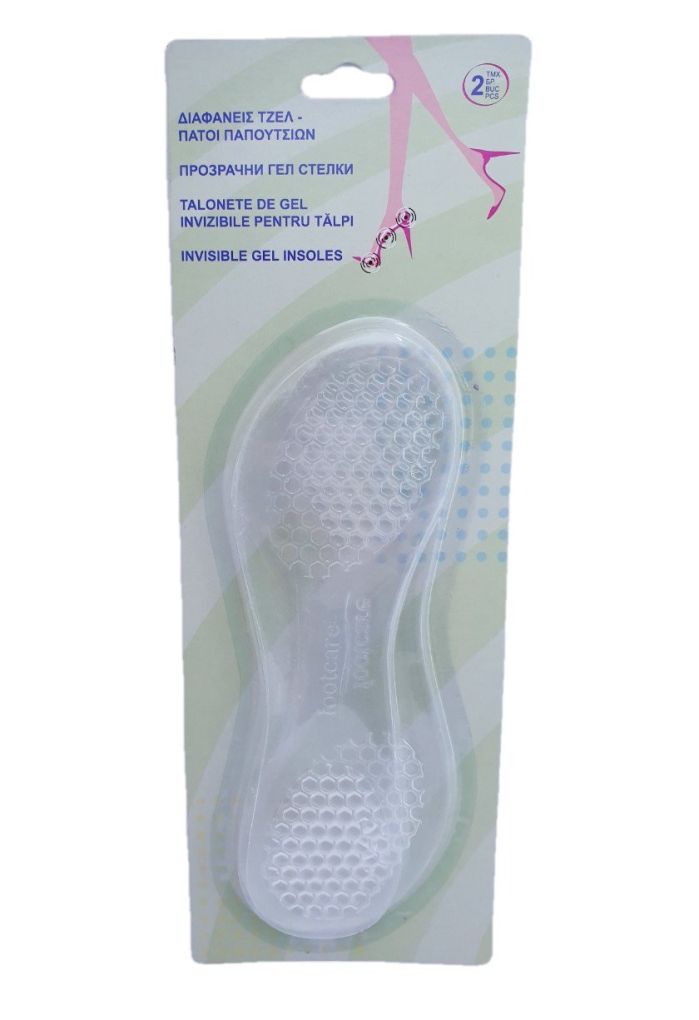 Прозрачни гел стелки - 2 бр.