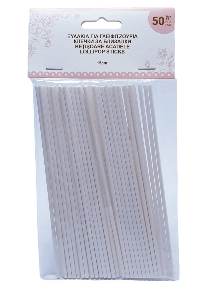 Пръчици за близалки - 50 бр.