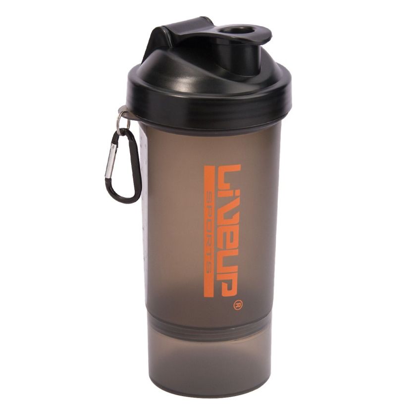 Спортна бутилка - шейкър - пластмасова - 600 мл.