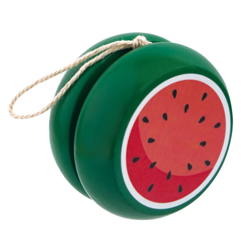 Йо-йо - дървено - диня