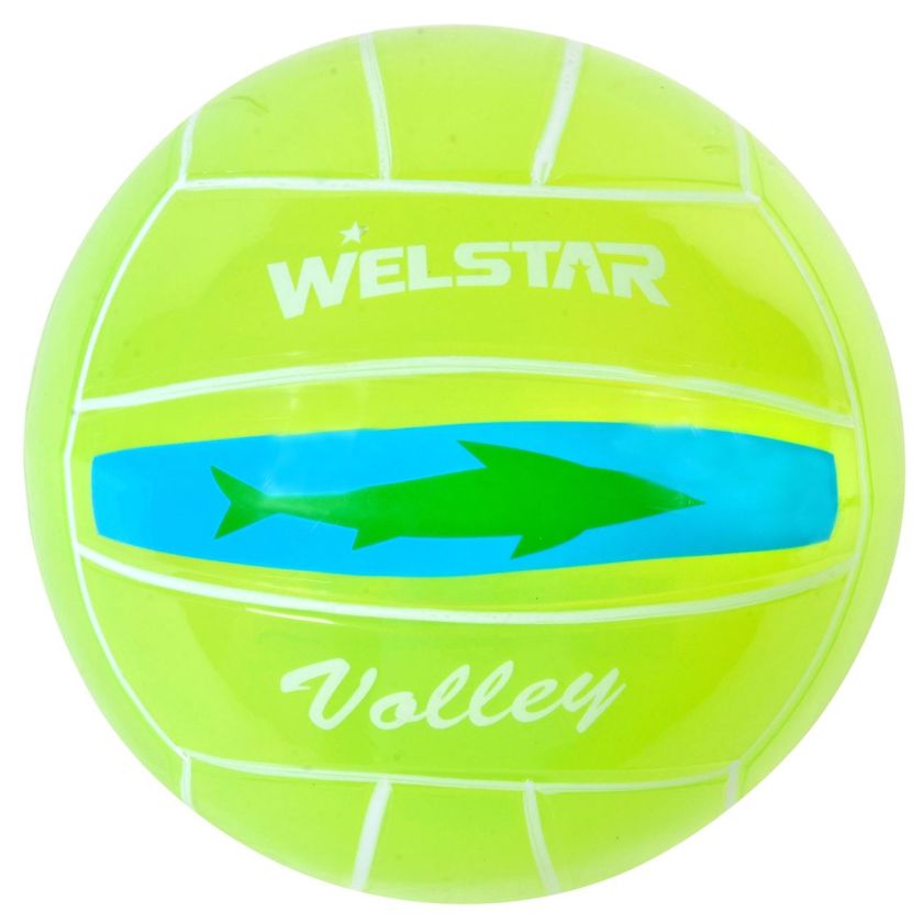 Топка за плажен волейбол - зелена