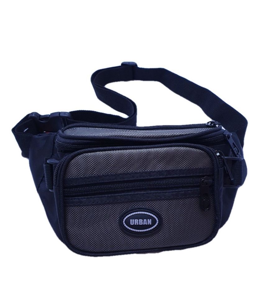 Чантичка за кръста - черно и сиво