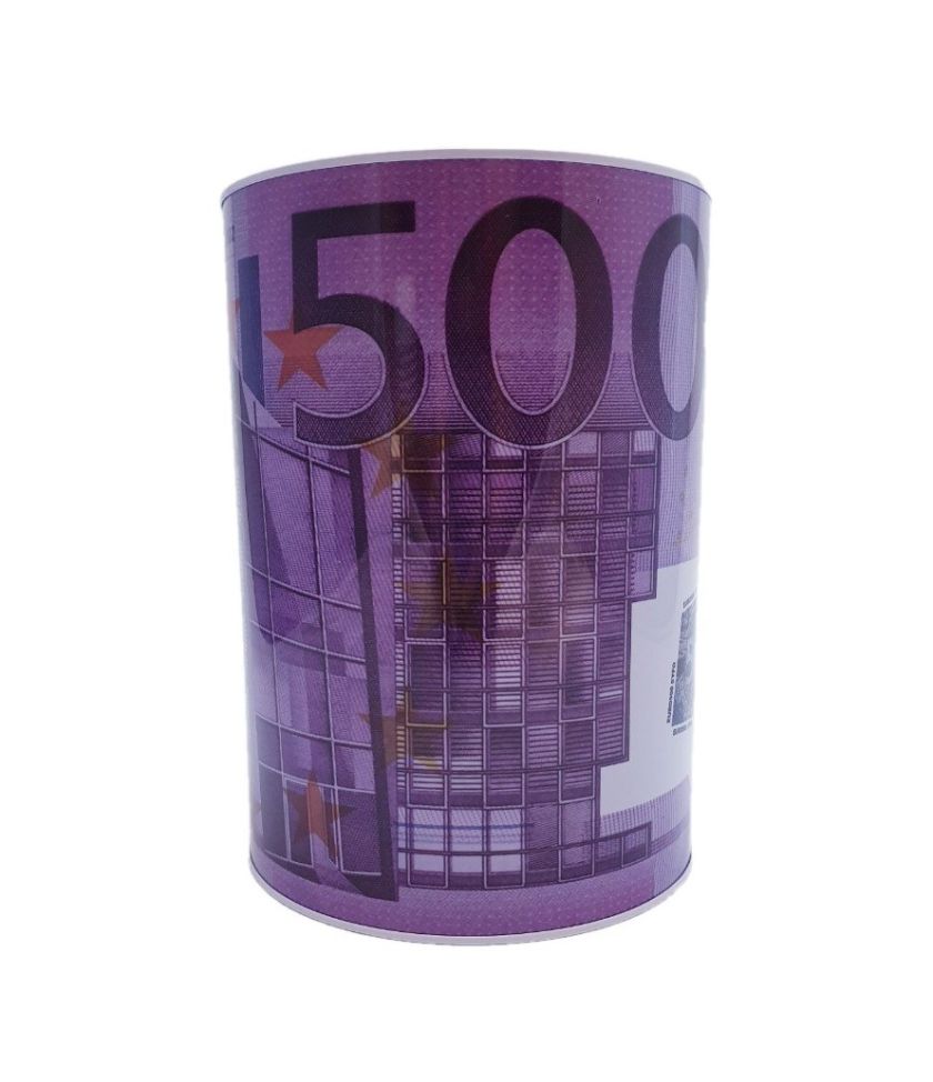 Детска касичка - 500 евро - метална - голяма