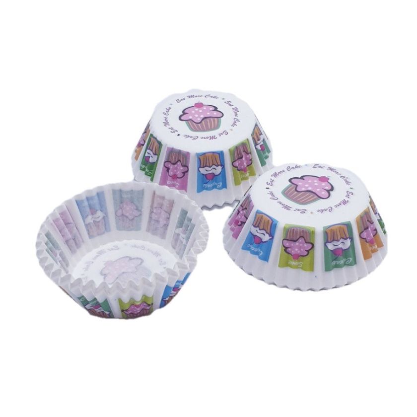 Форми за мъфини - щампа - 100 бр.