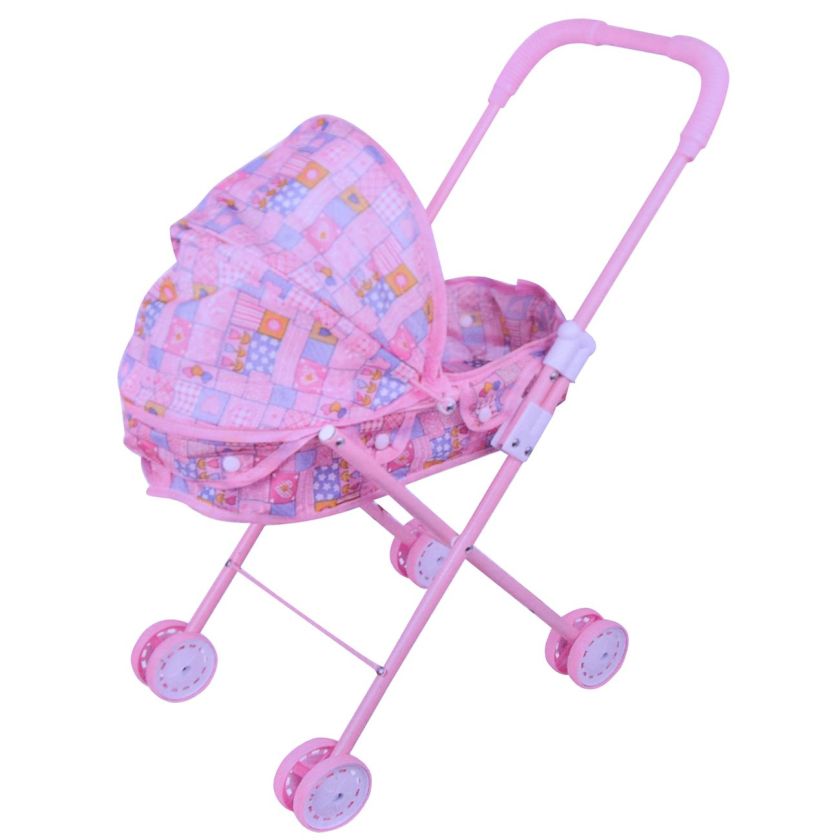 Количка за кукли - лилава - 53 см.