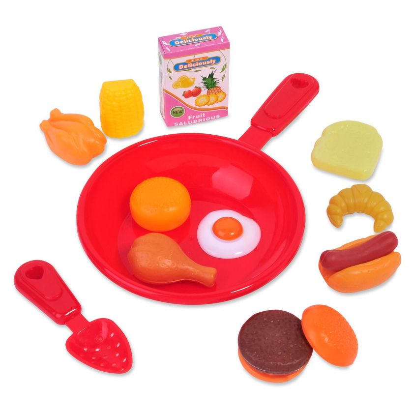 Готварски комплект с тиган и продукти