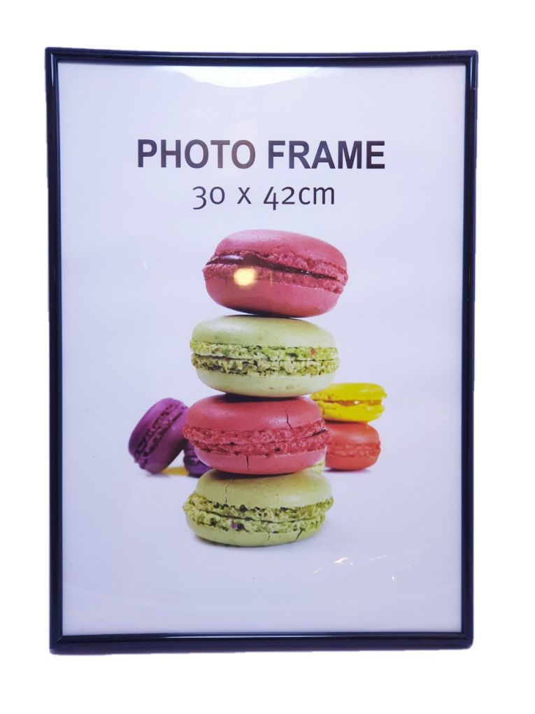Рамка за снимка - черна - 30 x 42 см.