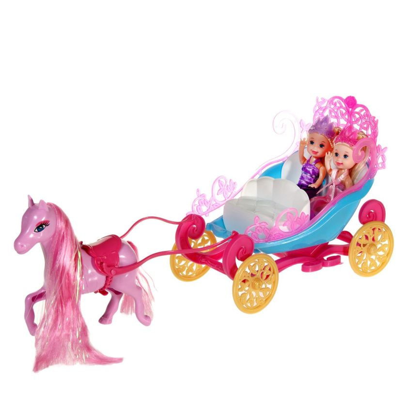 Две кукли - принцеси - с каляска